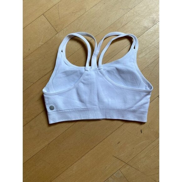 ZELLA seamless white strappy sports bra size Xsmall BNWOT - Picture 3 of 5